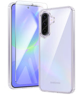 FNTCASE für Samsung Galaxy A36 6,7 Zoll, transparente Hülle: Kabelloses Laden, vergilbungsbeständig, stoßfeste Handyhülle